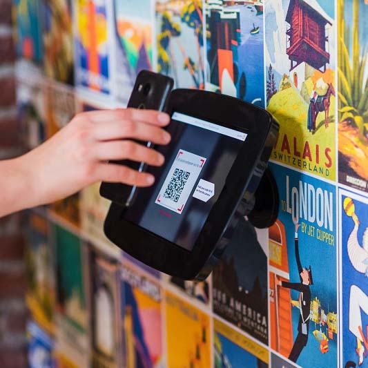 ¿Se puede utilizar la cámara del POS para escanear códigos de barras?